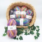 Socks Bamboo Rainbow 4 Ply 100g