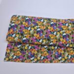 Paint-brushed Floral Viscose
