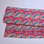 Watercolour Blossom Viscose