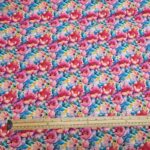 Watercolour Blossom Viscose