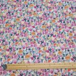 Pastel Flowers Viscose