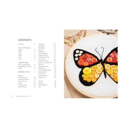 Weekend Makes: Embroidery with Buttons - Image 9
