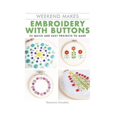 Weekend Makes: Embroidery with Buttons