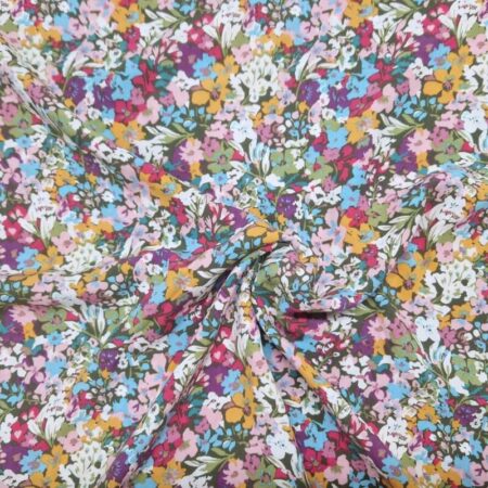 Busy Flowers Viscose - Image 3