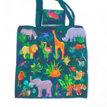 Animal Kingdom Foldable Reusable Shopping Bag