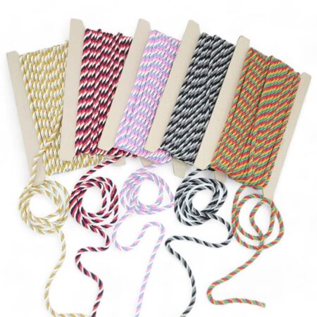 6mm Round Cotton Twisted Cord Piping Trim