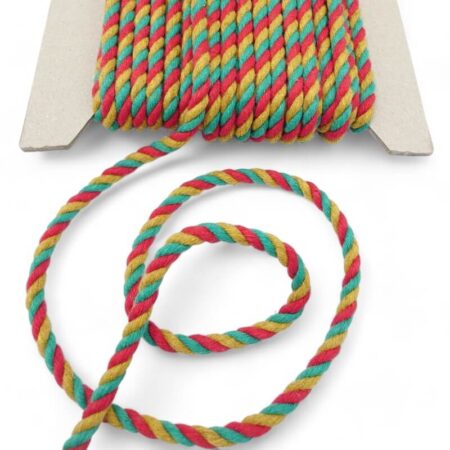 6mm Round Cotton Twisted Cord Piping Trim - Image 4