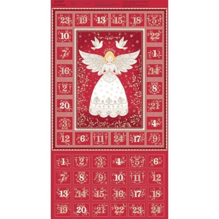 Angel Advent Panels by Makower - Image 2