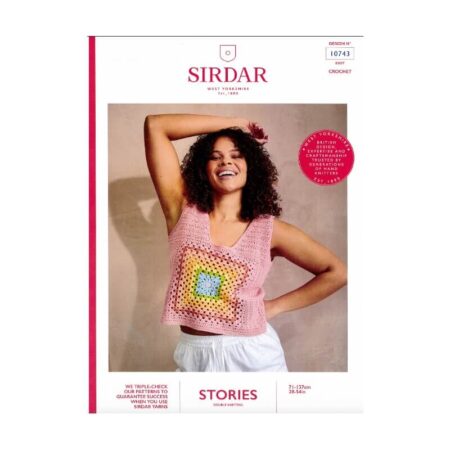 Sirdar Crochet Top Pattern 10743