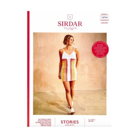 Sirdar Crochet Dress Pattern 10744