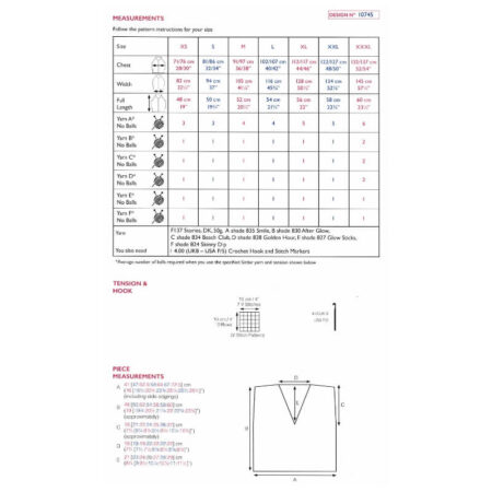 Sirdar Crochet Top Pattern 10745 - Image 2