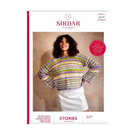 Sirdar Sweater Pattern 10747