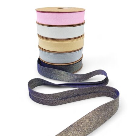 25mm Metallic Sparkle Bias Binding