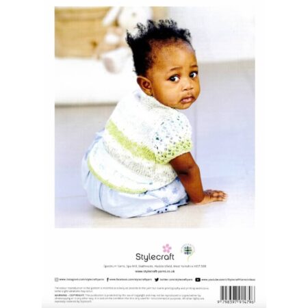 Stylecraft Bambino Prints Cardigans Pattern 10064 - Image 2