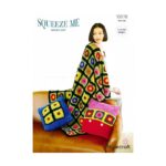 Stylecraft Squeeze Me Crochet Blanket and Cushions Pattern 10078