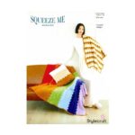 Stylecraft Squeeze Me Crochet Blankets nd Cushions Pattern 10079