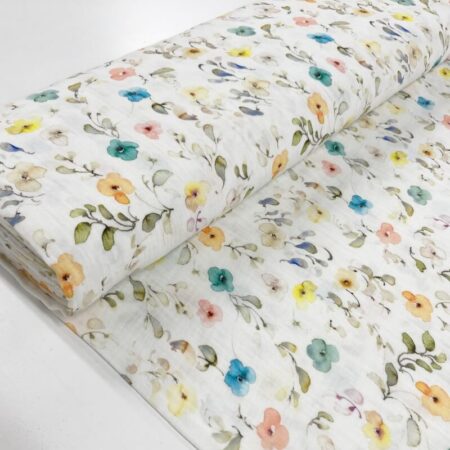 Montpellier Flower Double Gauze