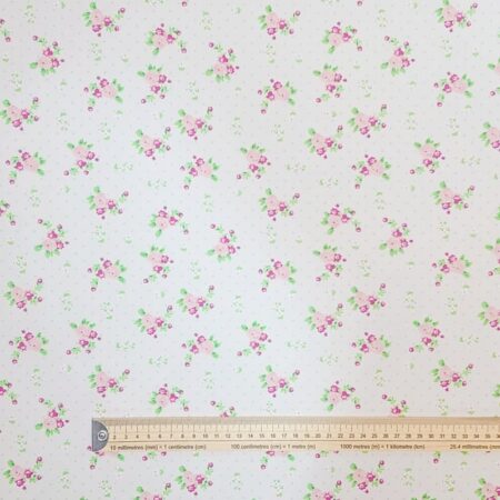Rose Cluster Polycotton - Image 6