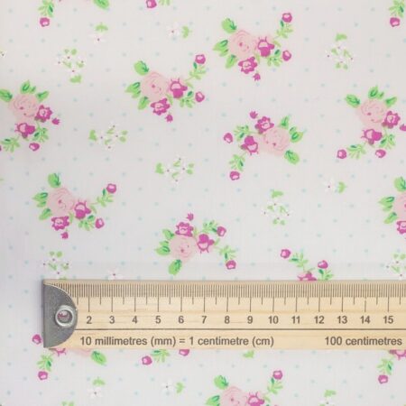 Rose Cluster Polycotton - Image 4