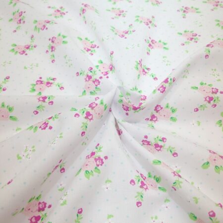 Rose Cluster Polycotton - Image 5