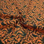 Bats and Crows Halloween Polycotton