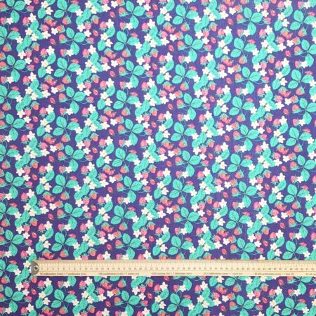 Strawberry Patch Polycotton - Image 3
