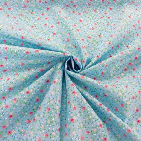 Flower Scatter Polycotton - Image 5