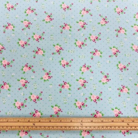 Rose Cluster Polycotton - Image 8