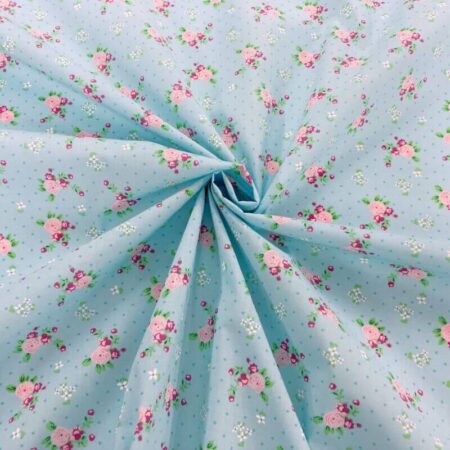 Rose Cluster Polycotton - Image 7