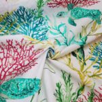 Atoll Reef Cotton Curtaining