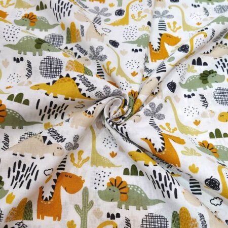 Diplodocus & Friends Wide Cotton