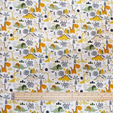 Diplodocus & Friends Wide Cotton - Image 2
