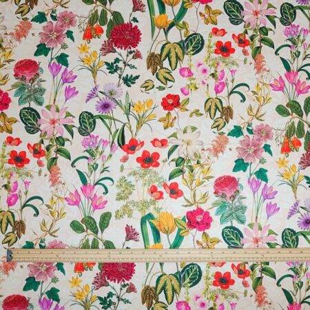Alchemille Floral Sateen Curtaining - Image 2