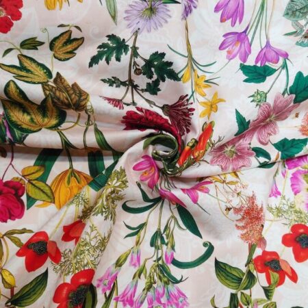 Alchemille Floral Sateen Curtaining - Image 3