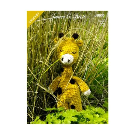 James C Brett Flutterby George Giraffe Pattern JB930