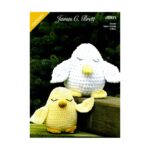 James C Brett Flutterby Eggbert & Chuckles Pattern JB931