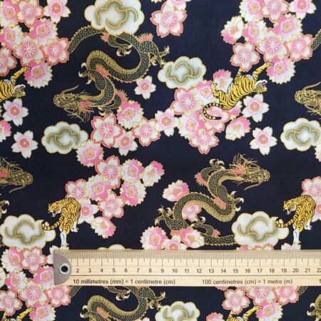 Nutex Oriental Patchwork Cotton - Image 9