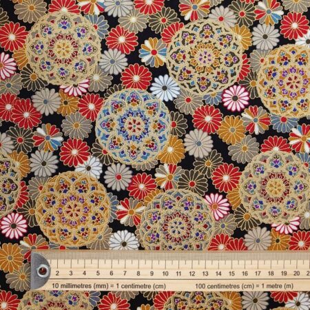 Nutex Oriental Patchwork Cotton - Image 4