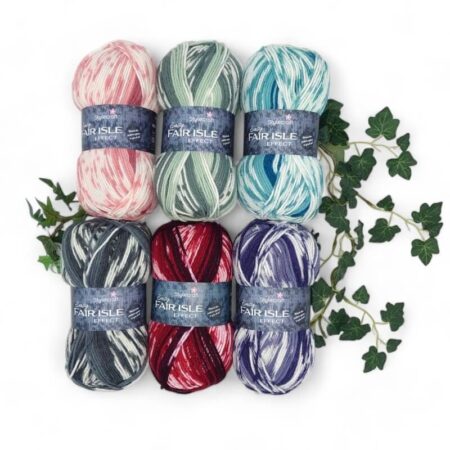 Stylecraft Easy Fair Isle Effect Aran 100g