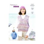Stylecraft Round & V Neck Tank Tops Pattern 10087