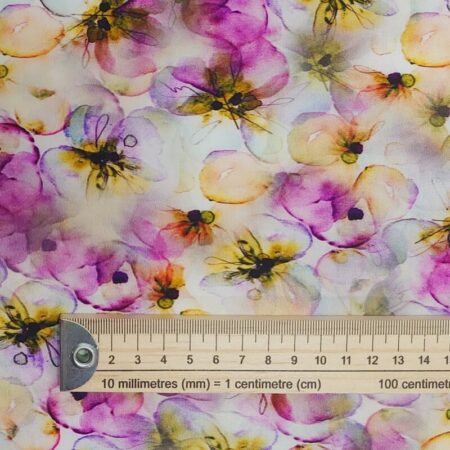 Dark Old Rose Viscose - Image 2