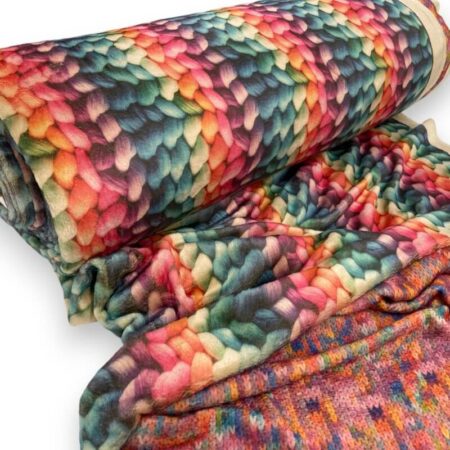Knitting Double-Sided Cuddle Fleece