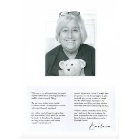 Joseph Bear Goes Fishing Story Book + Crochet Patterns - Image 3