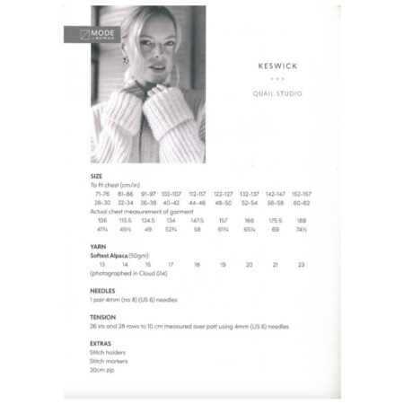 Rowan Keswick Pattern MIP32 - Image 2
