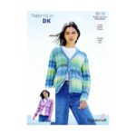 Stylecraft Cardigans Pattern 10119