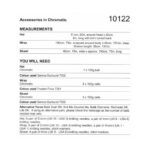 Stylecraft Accessories Pattern 10122