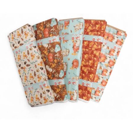 Autumn Awakening Patchwork Organic Cotton - Image 2