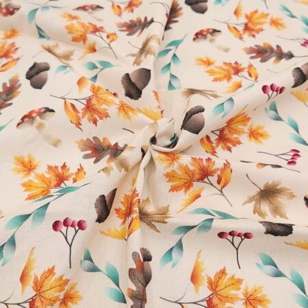 Autumn Awakening Patchwork Organic Cotton - Image 8