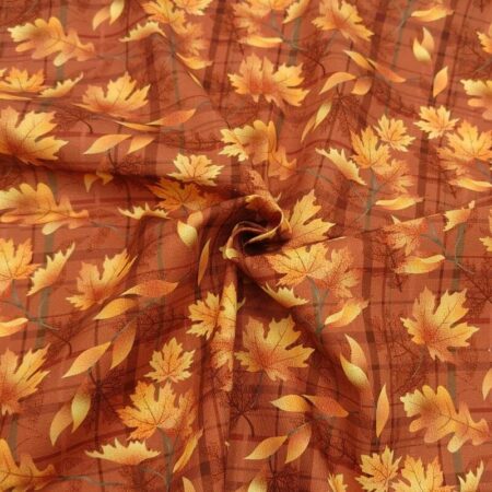 Autumn Awakening Patchwork Organic Cotton - Image 10