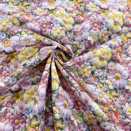 Crochet Embroidery Effect Cotton - Image 10